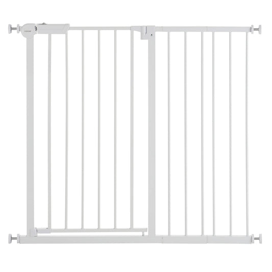 Dog Gate with Walk Thru Child Pet Security