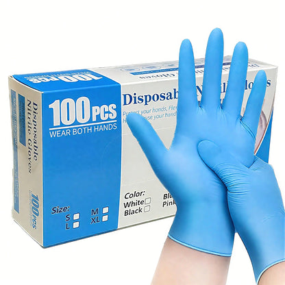 White Nitrile Gloves Perfect for Kitchen & Gardening