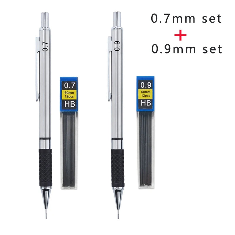 Mechanical Pencil Set with Extra Leads