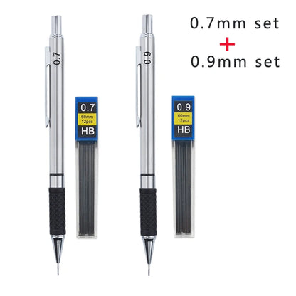 Mechanical Pencil Set with Extra Leads