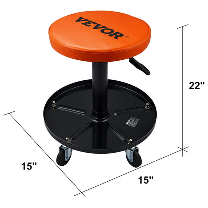 Rolling Pneumatic Mechanic Stool for Garage/Shop