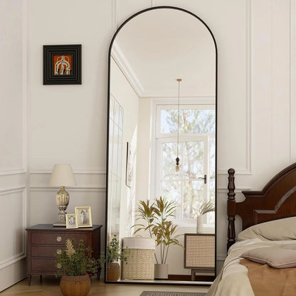 21x64 inch Arched Full Length Mirror for Bedroom