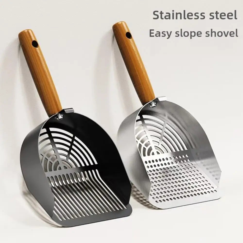 Stainless Steel Cat Litter Scoop For Litter Box