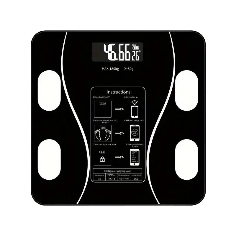 Wireless LED Digital Smart Body Fat Scale