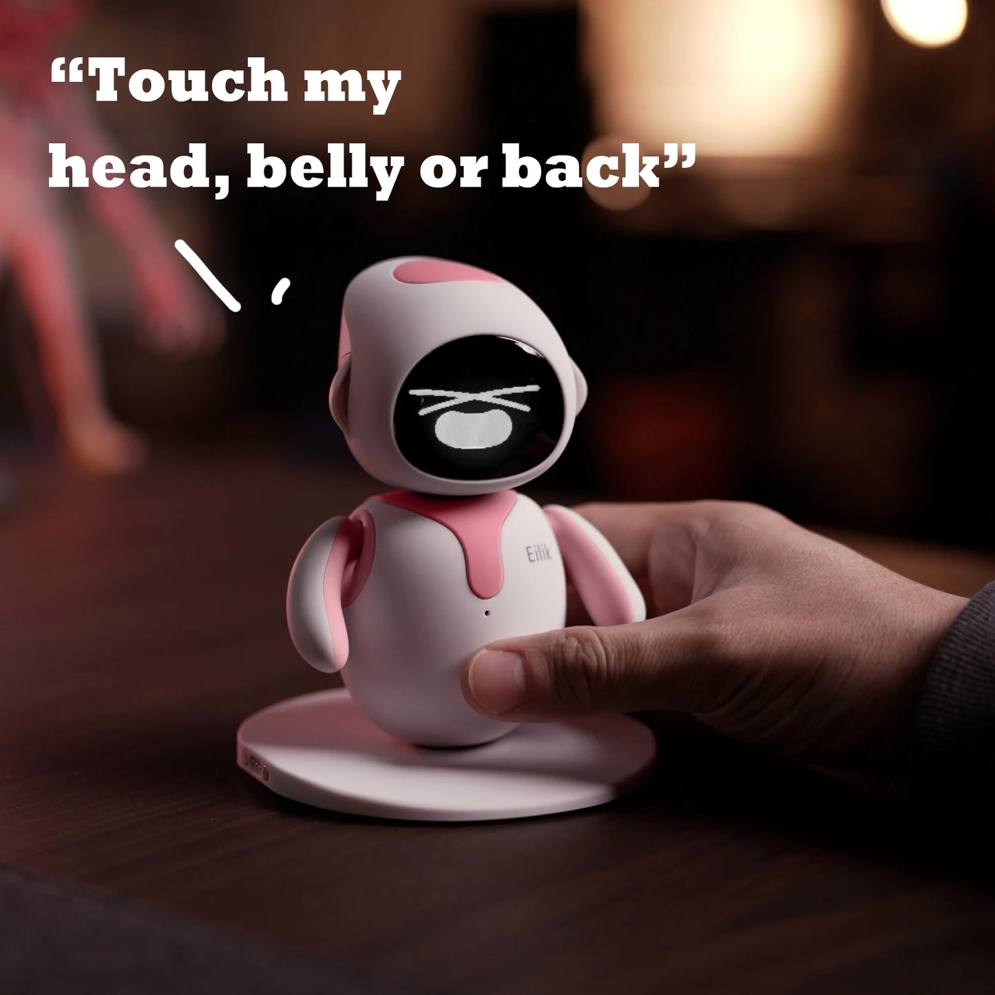 Eilik Pink - Touch Interactive Toys, Unique Gift for Girls & Boys