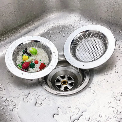 1 or 2 Kitchen Sink Stainless Steel Mesh Drain Filter