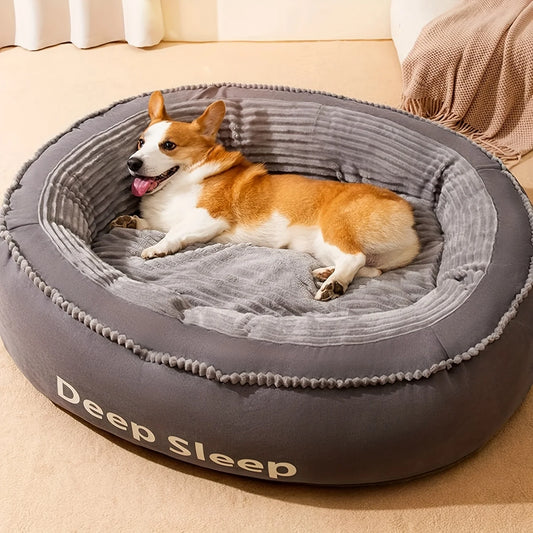Comfortable Washable Pet Bed Donut for Cats & Dogs