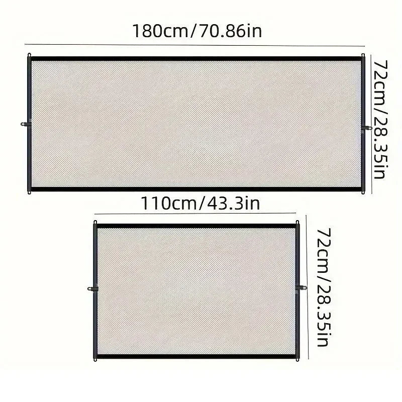 Dog Barrier Fence. Pet Security Gate for Indoor Outdoor