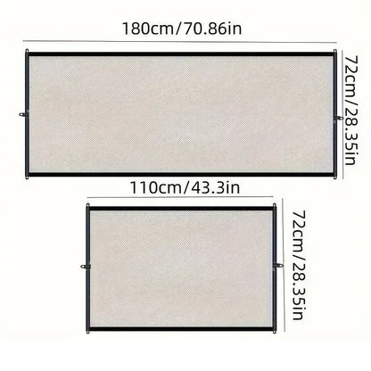 Dog Barrier Fence. Pet Security Gate for Indoor Outdoor