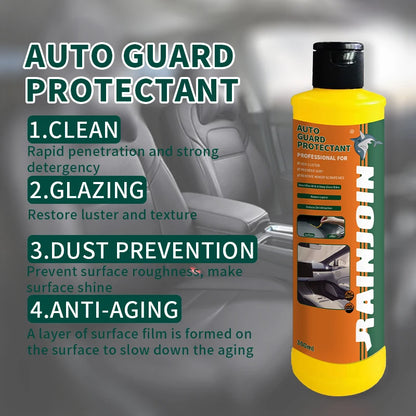 Car Interior Rubber, Plastic, Leather, Cleaning Protectant