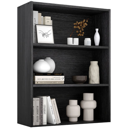 3-4 Tier Wooden Shelf Bookcase