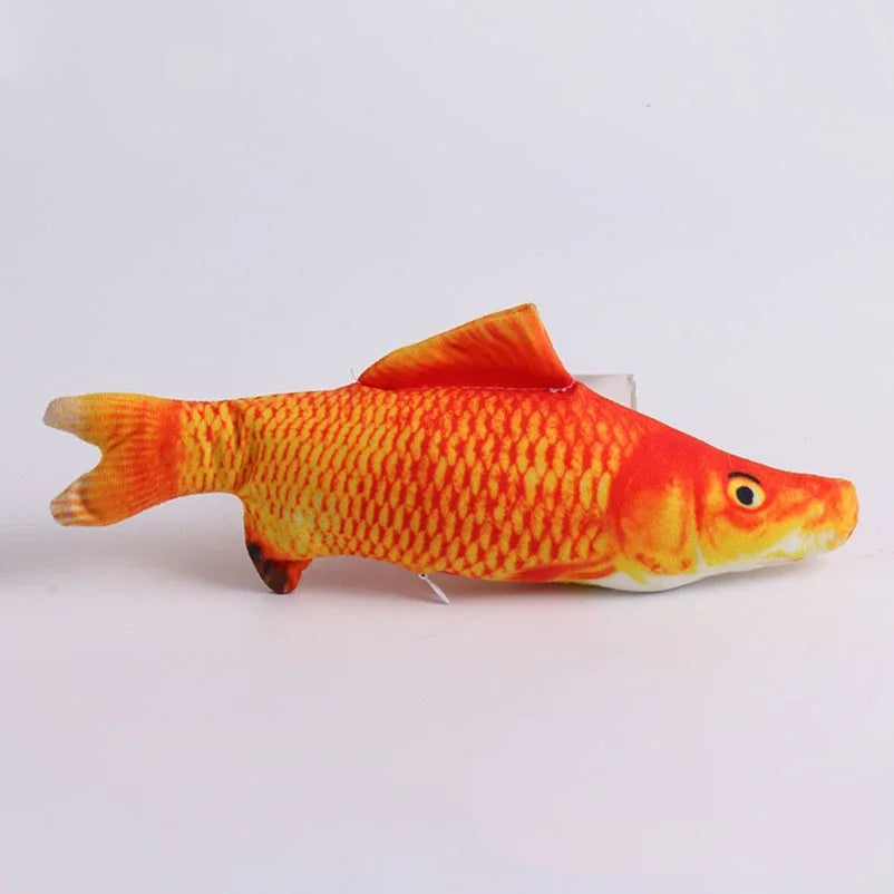 Simulation fish cat-teasing toys