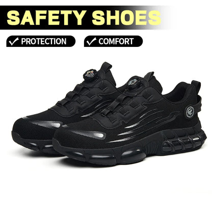 Steel Toe Outdoor Work Shoes. Shock Absorption Running Shoes