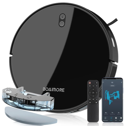 Robot Vacuum Cleaner and Mop Combo for Pet Hair