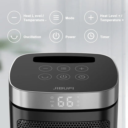 Portable Space Heater for Bedroom & Office