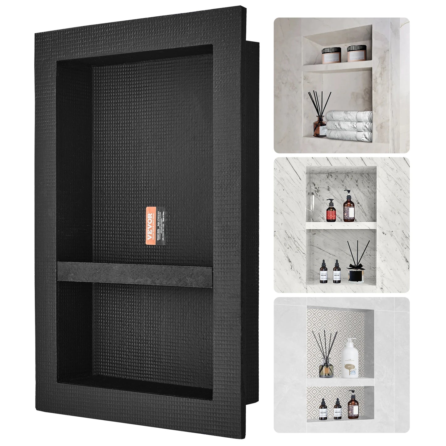 Shower Ready Corner Shelf Organizer