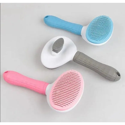 Stainless Steel Grooming Brush for Dogs & Cats