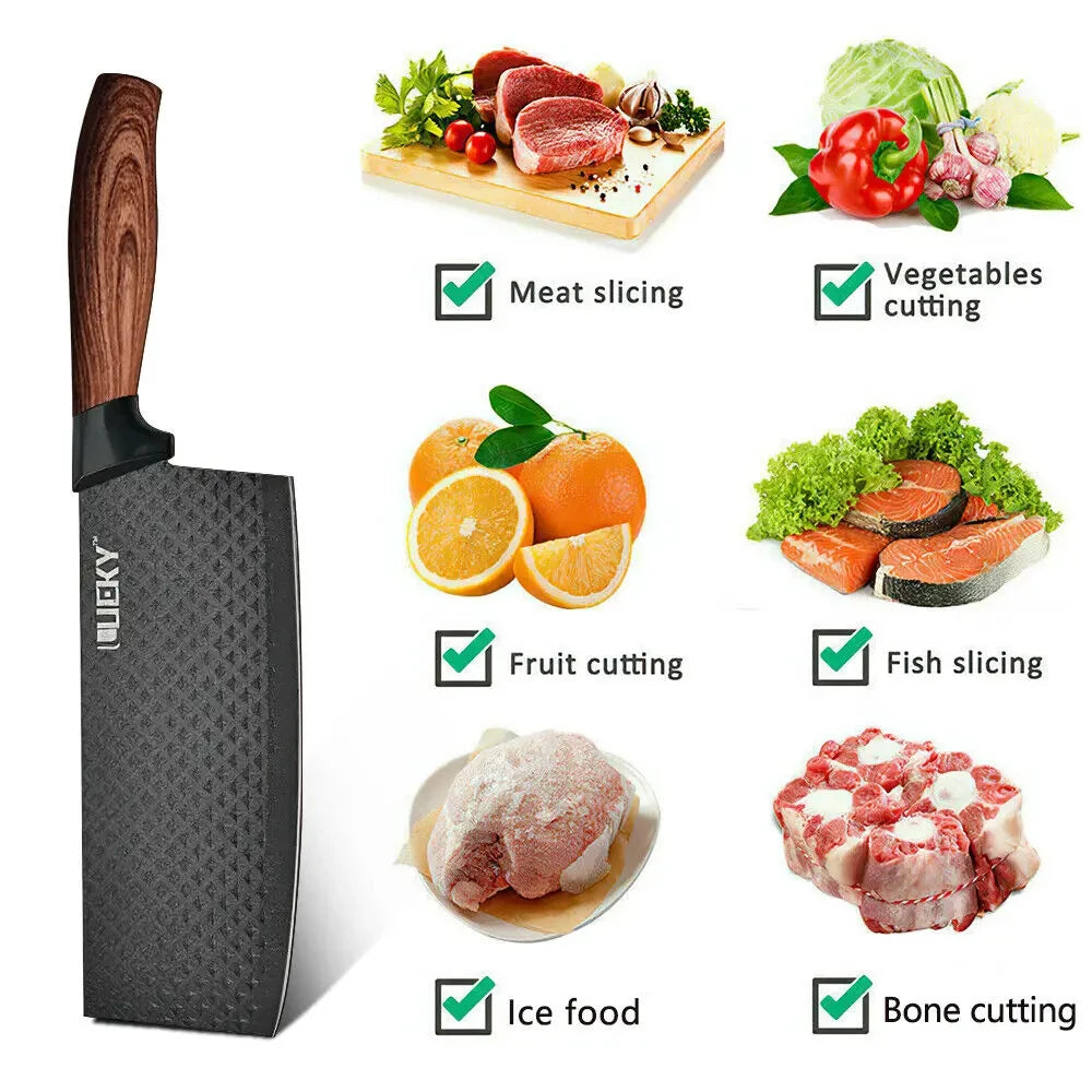 6-Piece Stainless Steel Kitchen Knife Set