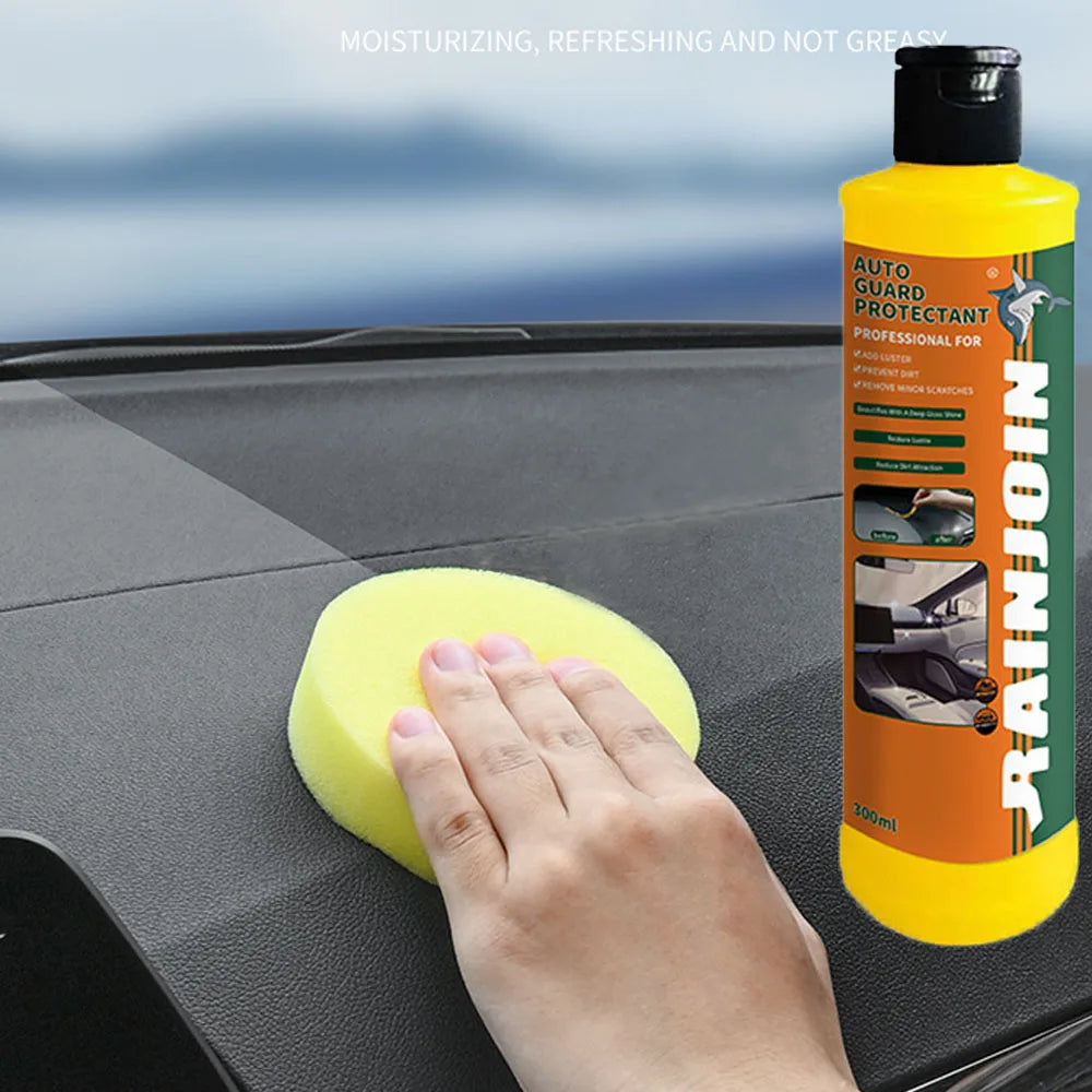 Car Interior Rubber, Plastic, Leather, Cleaning Protectant