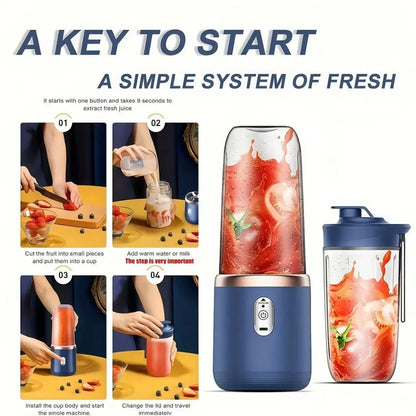450ml Portable Smoothie Maker with Ice Crusher