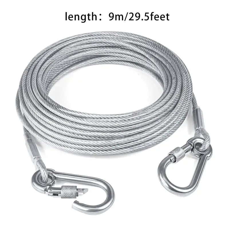 Double Cleat Dog Tie Out Cable