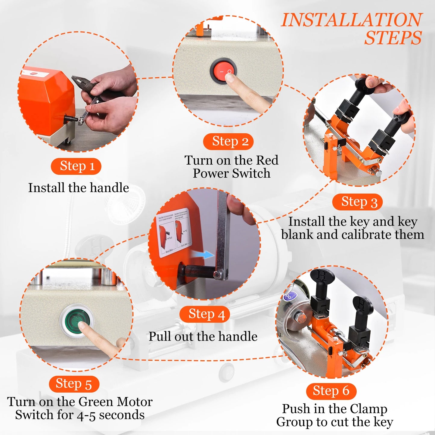 Key Duplicator Machine Locksmith Tools for Hardware Stores