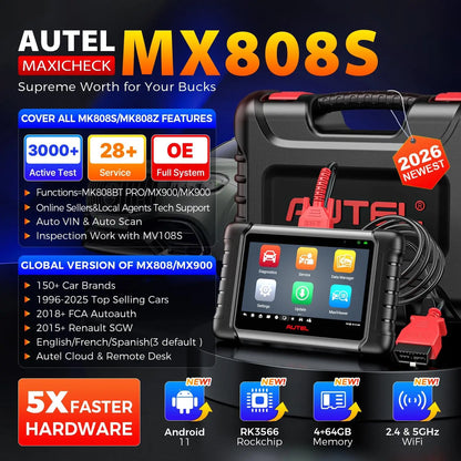 Autel MaxiCheck MX808S OBD2 Bi-directional Scanner