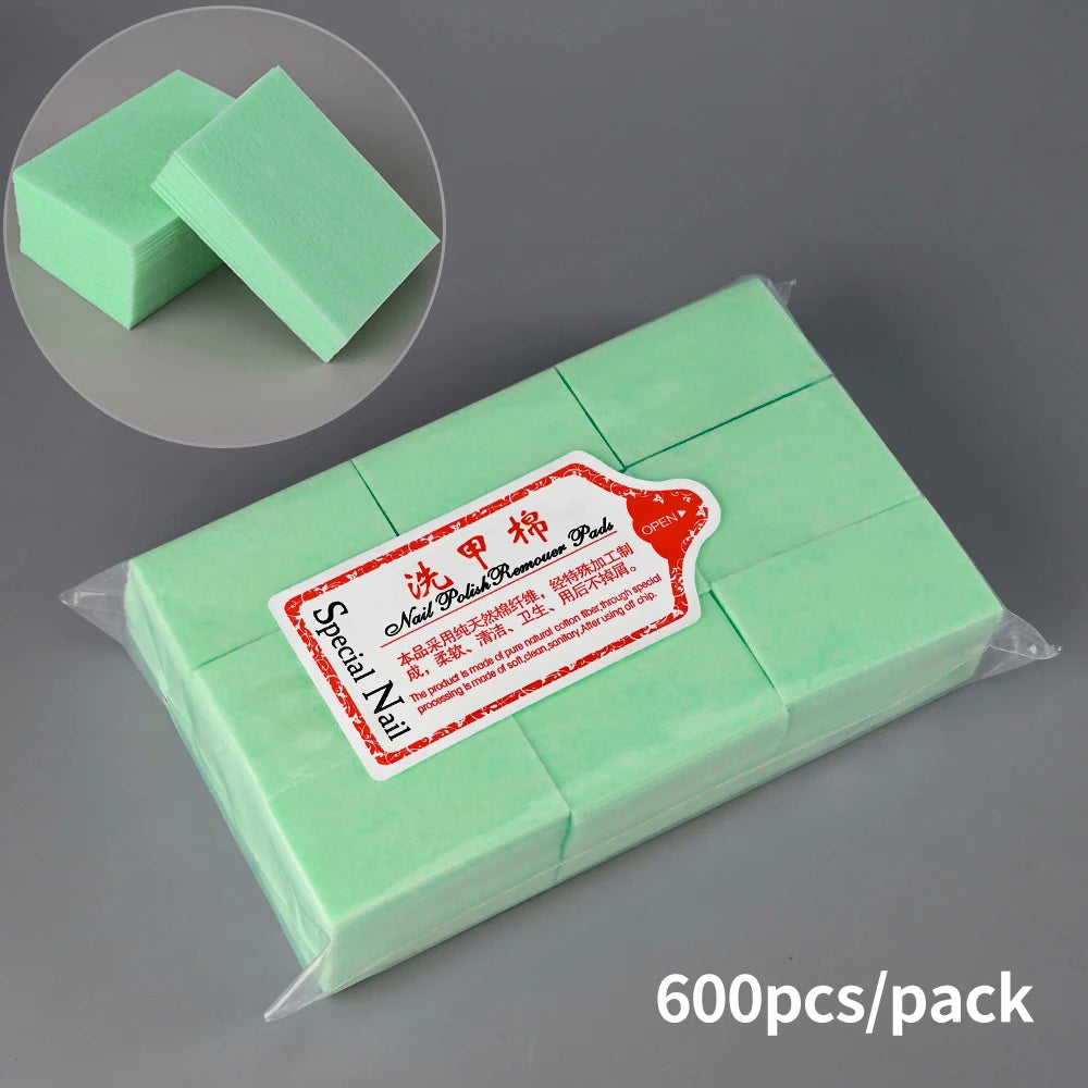 100/500/600/1000Pcs Professional Lint-Free Wipes