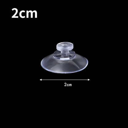 5-20 Piece Clear Suction Cup Wall Hooks