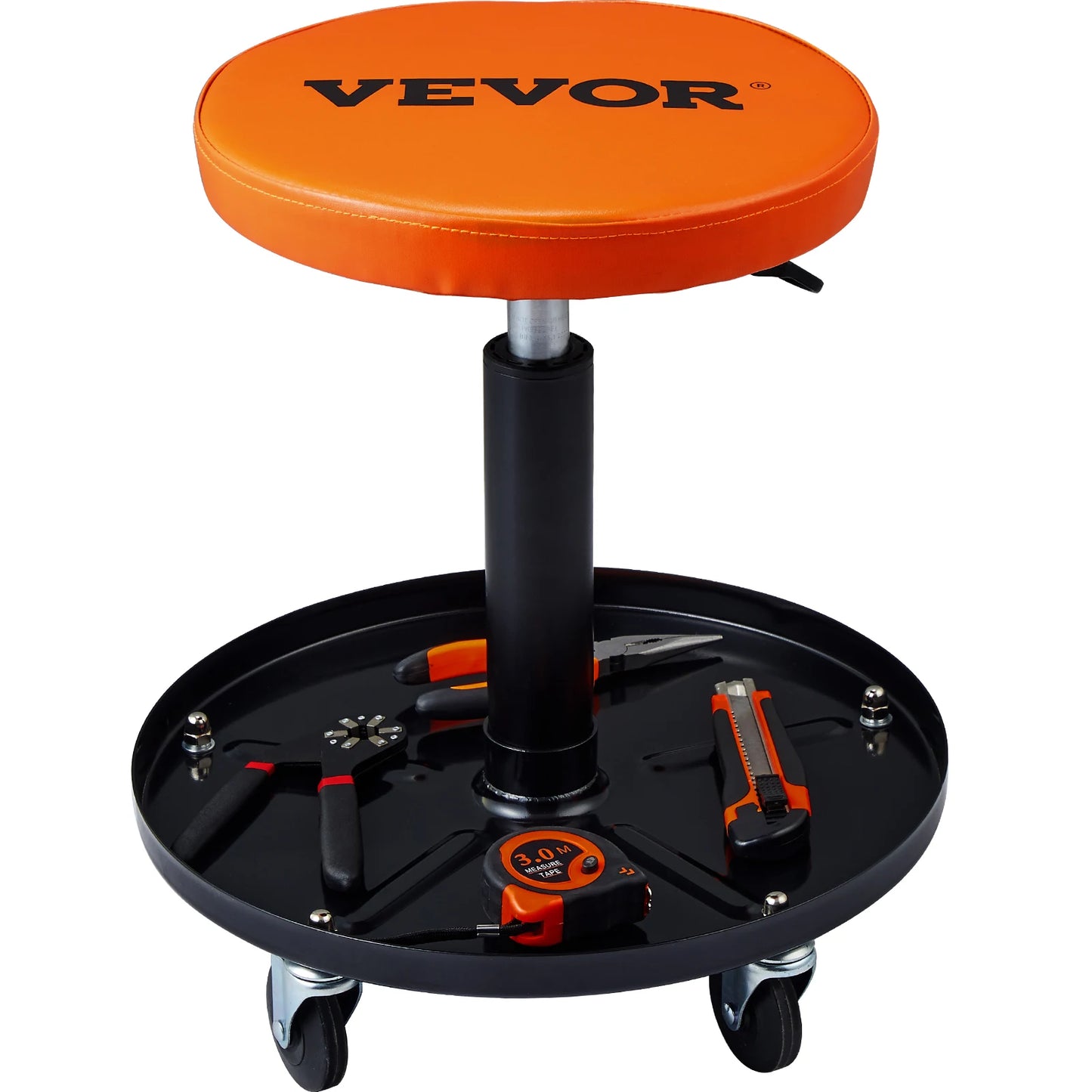 Rolling Pneumatic Mechanic Stool for Garage/Shop