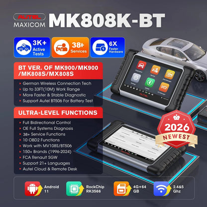 Autel  Diagnostic Bi-directional OBD2 Scanner