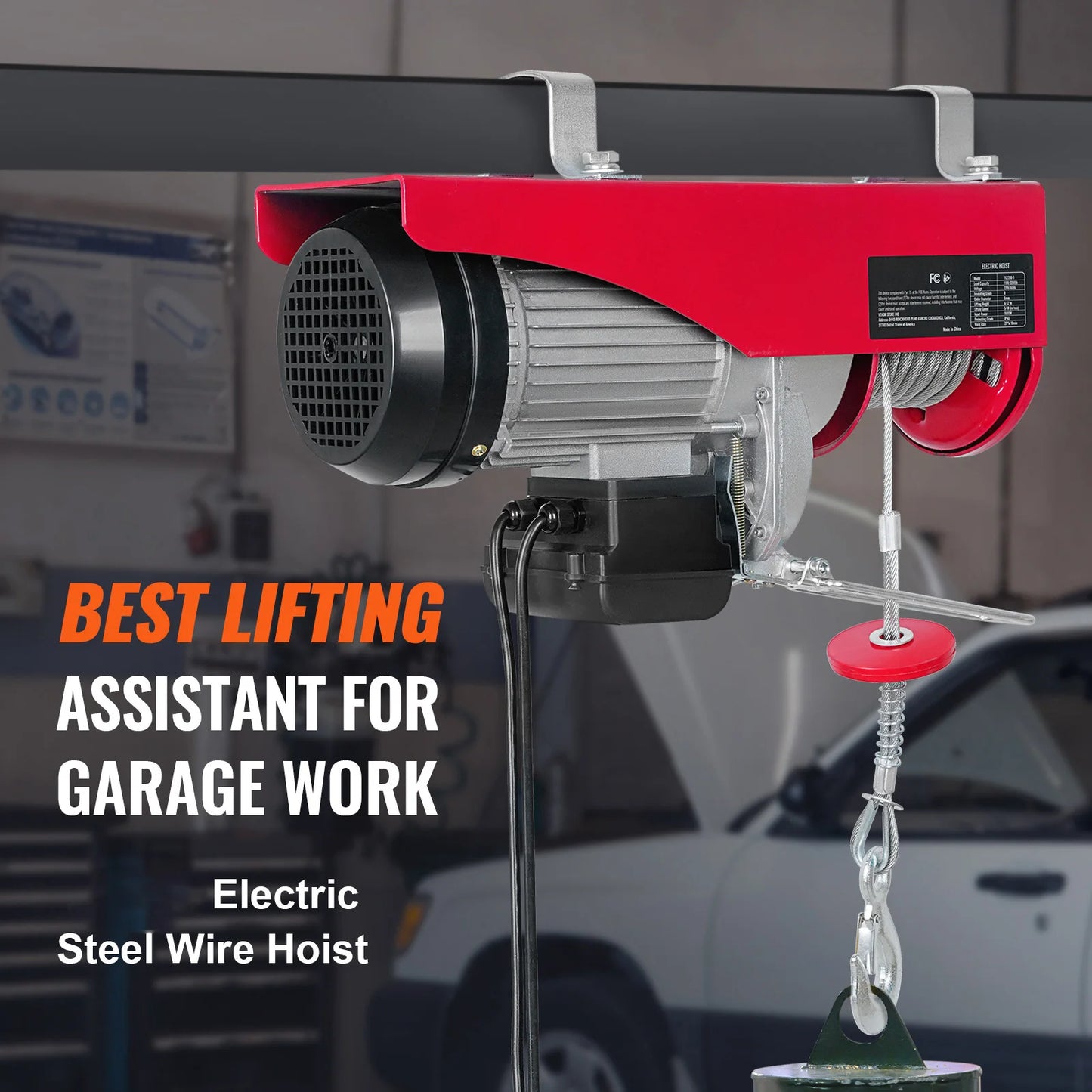 200-800kg Electric Hoist with Remote Control