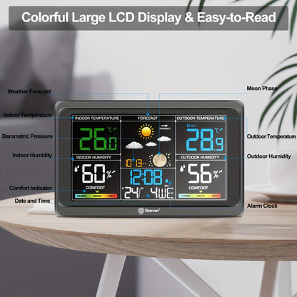 Weather Station Wireless Indoor Outdoor