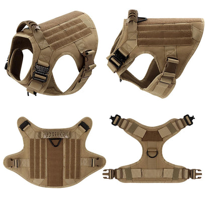 Large Dog Harness, Collar and Leash Set for Training and Walking