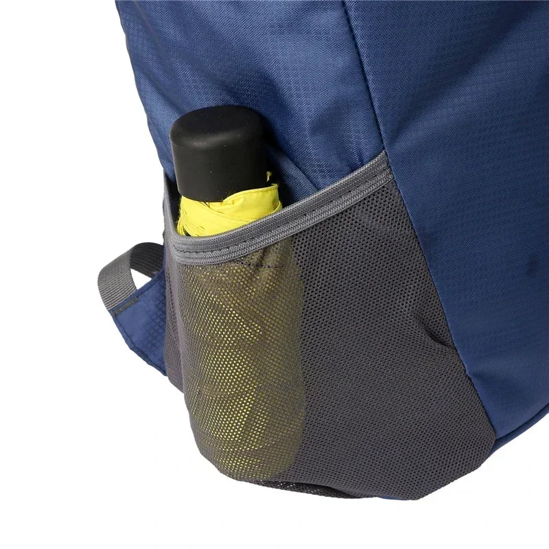 Foldable Backpack for Hiking w/Drinking Cup