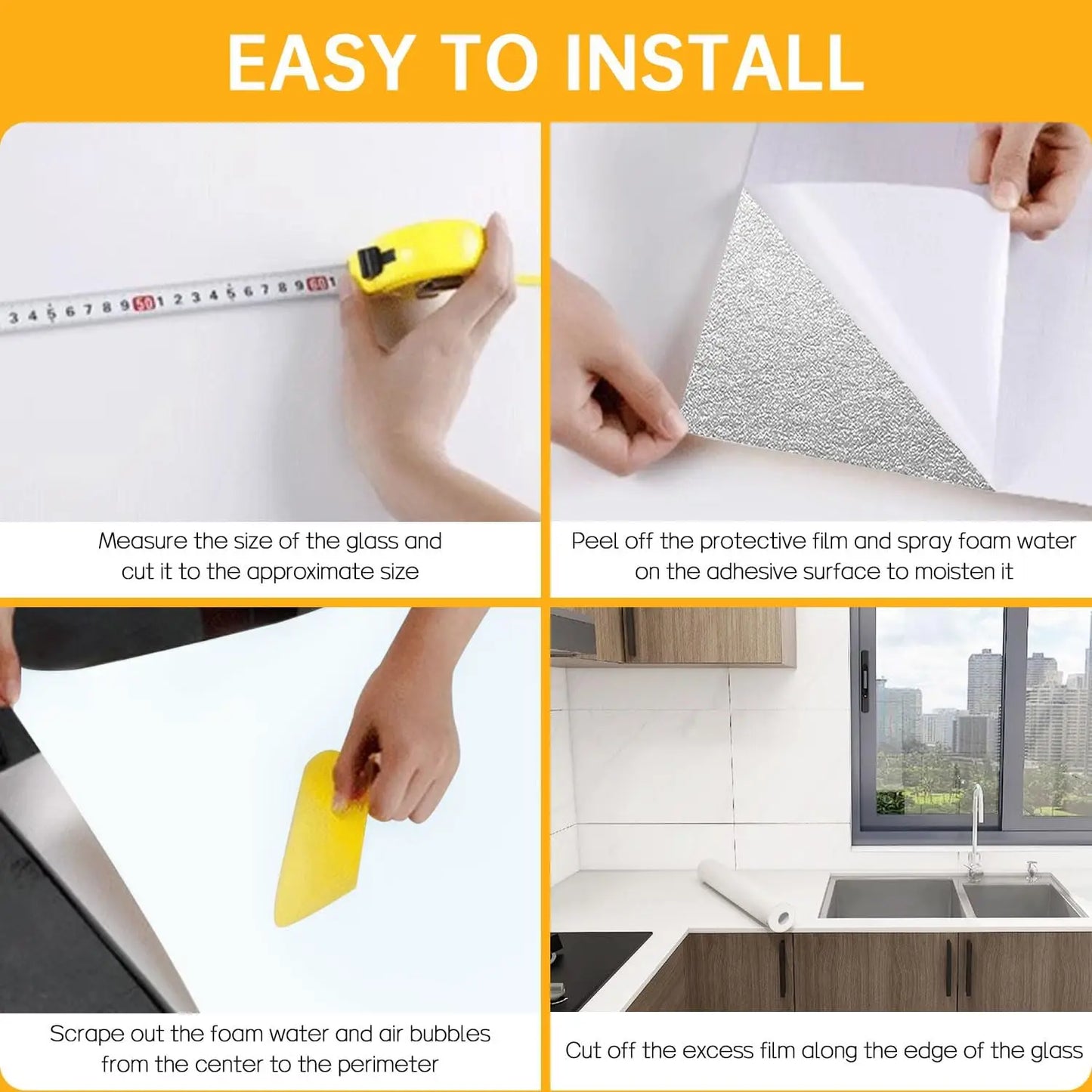 Suitable for kitchen self-adhesive  pvc counter top replacement