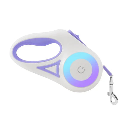 LED Luminous Retractable Dog Leash