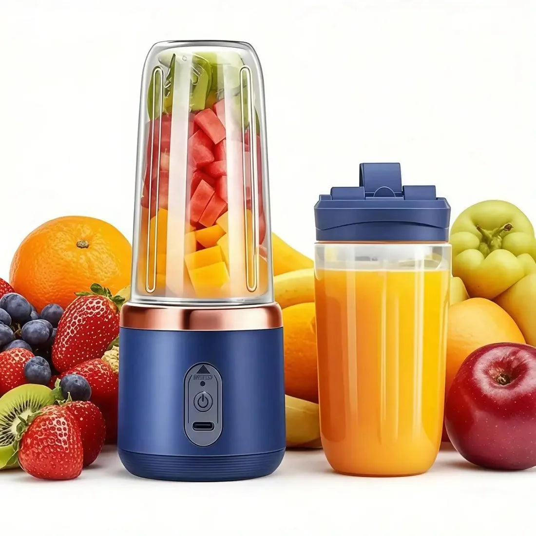 450ml Portable Smoothie Maker with Ice Crusher