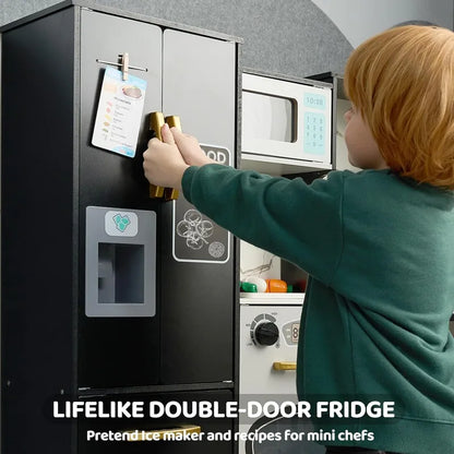 Toddlers Wooden Corner Kitchen Play-set