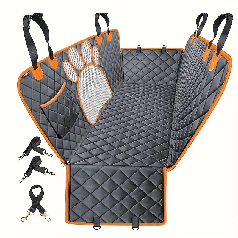 Dog Seat Cover, Anti Slip Durable Pet Rear Seat Cover