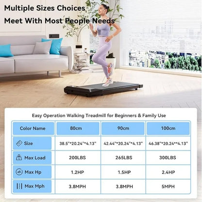 Treadmill for Small Spaces with APP & Remote Control