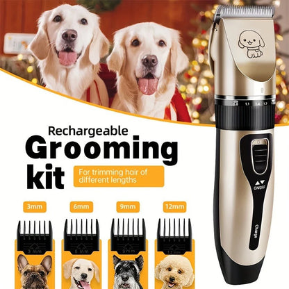 Pet Hair Trimmer Kit for Dogs and Cats