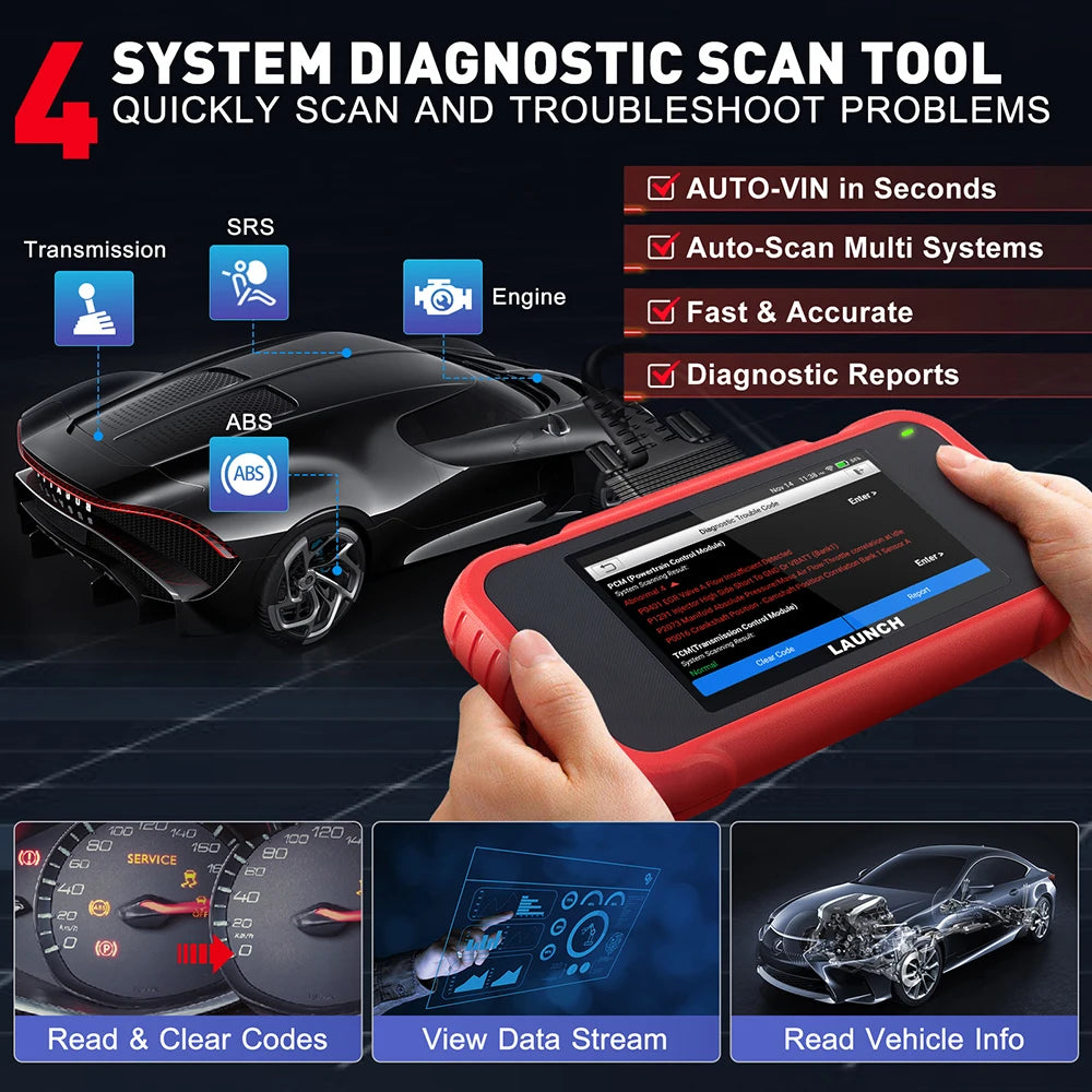 2026 New-LAUNCH X431 OBD2 Diagnostic Scanner